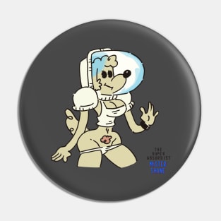 Sexy Space Pinup Pup Pin