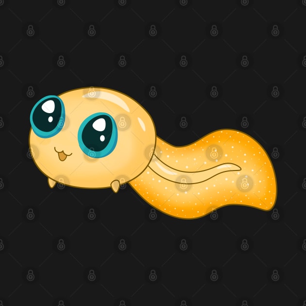 Golden tadpole by Purrfect