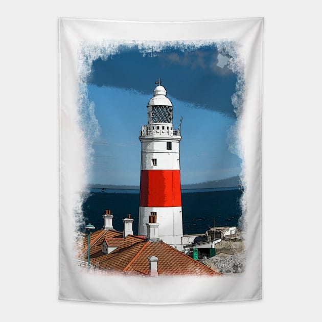 LIGHTHOUSE Tapestry by YellowMadCat