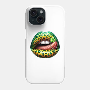 St Patrick Lips Phone Case