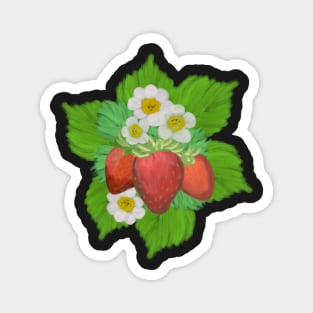 Strawberry Patch Magnet