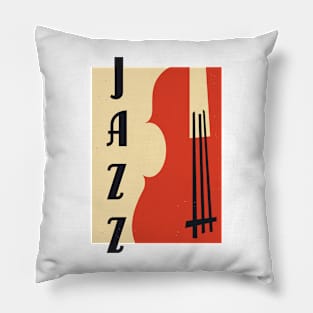 Jazz, Retro 20s, Music, Jazz fest Pillow