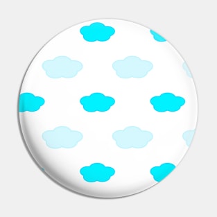 Fluffy Cloud Pattern Pin