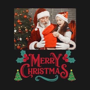 A Funny and Cute T-shirt Design for Merry Christmas and Happy New Year T-Shirt