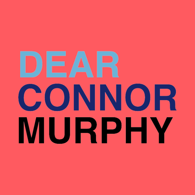 DEAR CONNOR MURPHY logo font print by PixelPixie1300