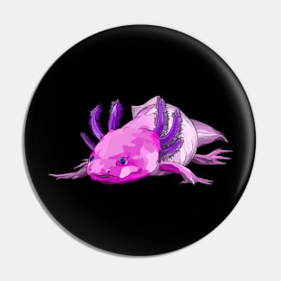 Candy Axolotl Pin