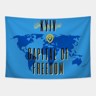 Kyiv capital of freedom Tapestry