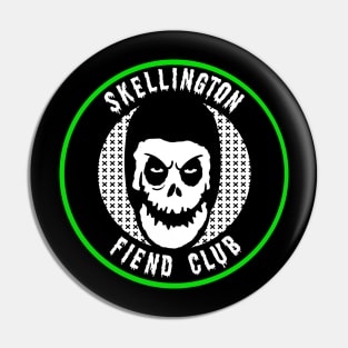 Skellington Fiend Club Pin