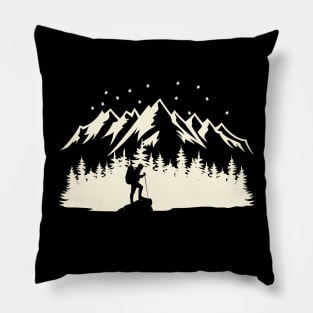 The Outdoors - For Camper and Hikers Pillow