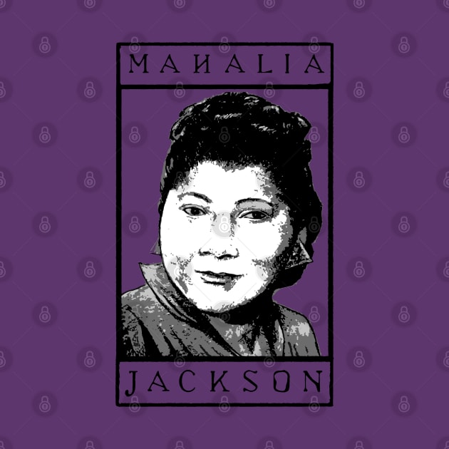 Mahalia Jackson by Portrait Art