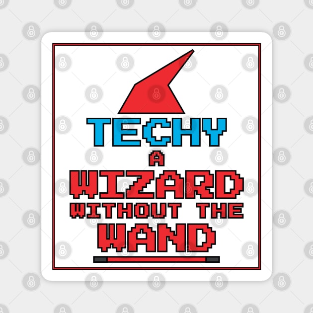 Techy - A Wizard without the Wand Magnet by Harlake