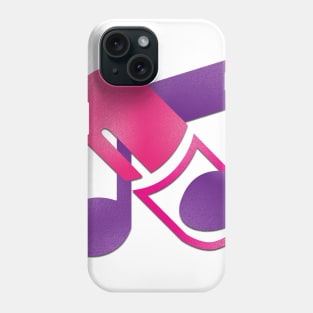 Music is the drug Phone Case