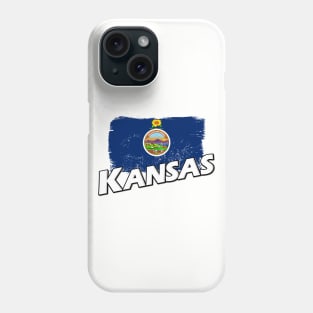 Kansas flag Phone Case