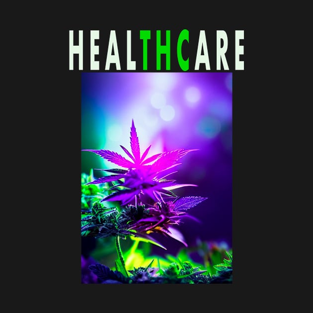 HEALTHCARE - THC Pot Leaf | Support Medical Marijuana Weed by aditchucky