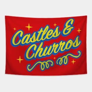 Castles and Churros Tapestry