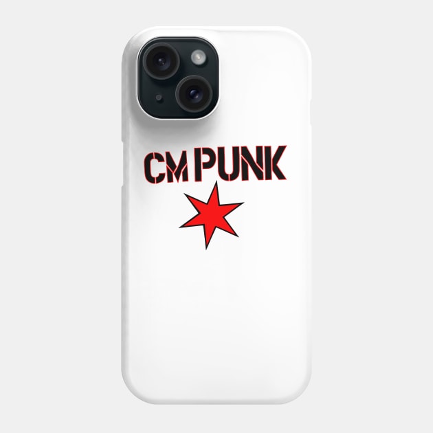 CM Punk Six Stars Phone Case by TheBalestvictus