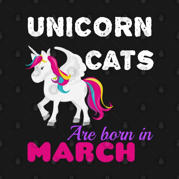 Unicorn Cats Born In March by GreenCowLand