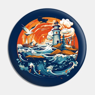 A Lighthouse Pin