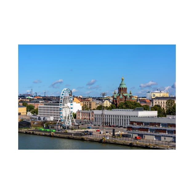 Helsinki city center shot from the sea by lena-maximova