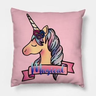 Magic Unicorn Pillow