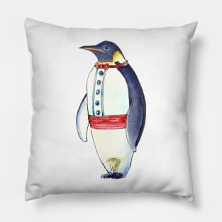 Hello Tuxedo Penguin! Pillow