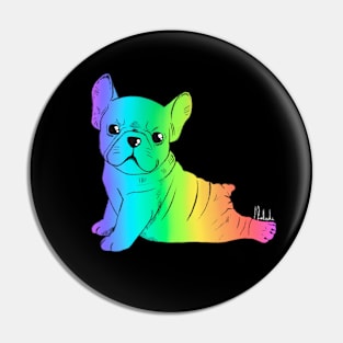 French Bull Dog Puppy Pin