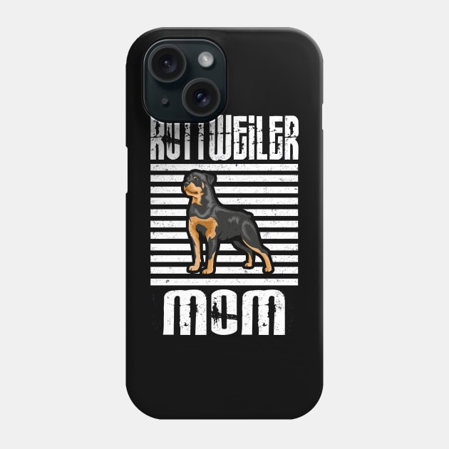 Rottweiler Mom Proud Dogs Phone Case by aaltadel