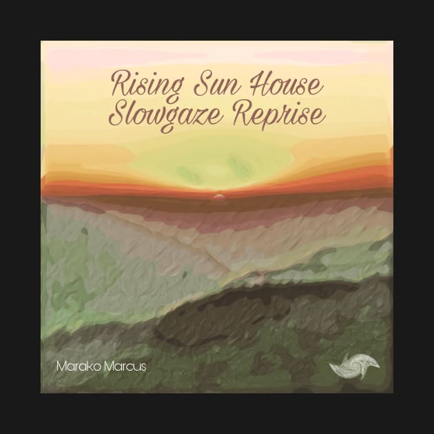 Rising Sun House Slowgaze Reprise Album Cover Art Minimalist Square Designs Marako + Marcus The Anjo Project Band by Anjo