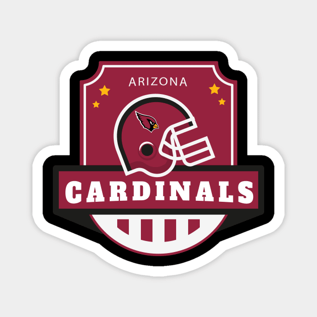 Arizona Cardinals Football Magnet by info@dopositive.co.uk