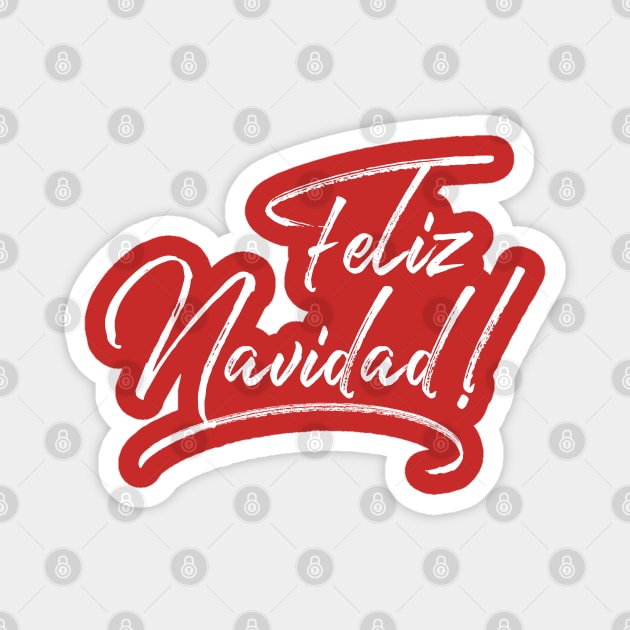 Feliz Navidad Magnet by Inspire Creativity