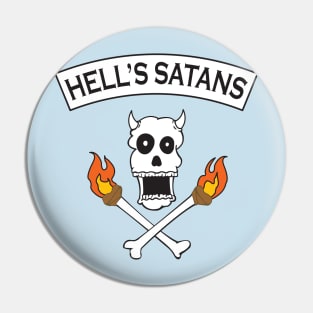 HELL'S SATANS Pin