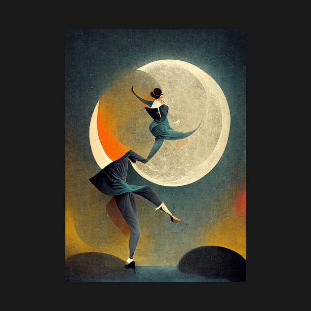 Dancing under the Moon by deificusArt
