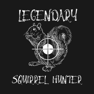 Funny Legendary Squirrel Hunter Cool T-Shirt