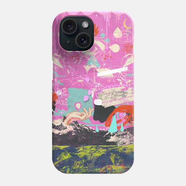 ABSTRACT MOUNTAINOUS Phone Case by Showdeer