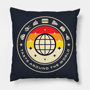 Taste Around The World Pillow