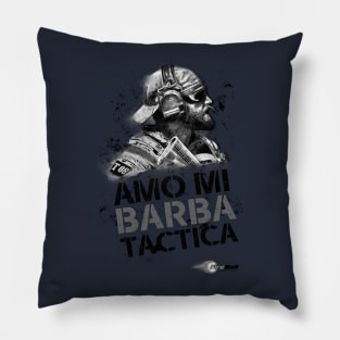 Bearded Tacticool Operator Pillow