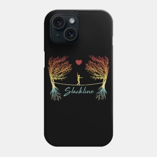 Trainer Monkey Slackliner Trickline Profis Slackline Phone Case