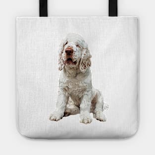 Clumber Spaniel Love that face! Tote