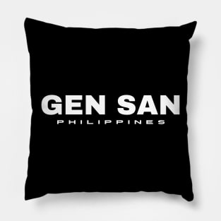 Gen San Philippines Pillow