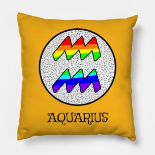 ZODIAC PRIDE AQUARIUS Pillow