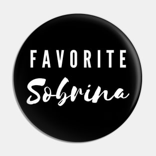 Favorite Sobrina - Family Collection Pin