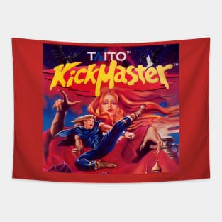 KickMaster box art!! Tapestry