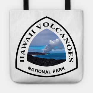 Hawaii Volcanoes National Park shield Tote