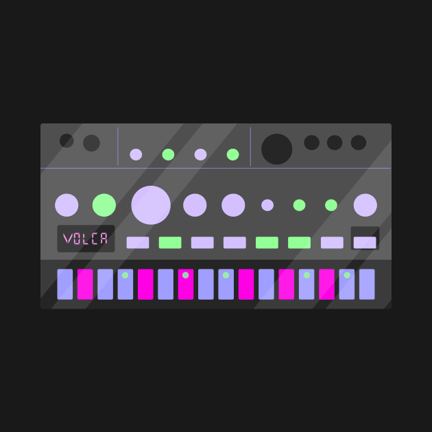 Volca Bass Synthesizer - Glow by nostrobe