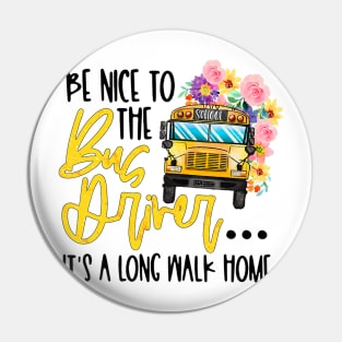 Back To School Be Nice To The Bus Driver Magic School Bus Pin