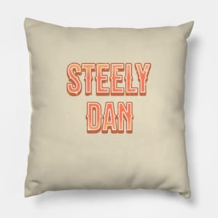 steely vintage Pillow