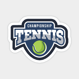 Tennis design Magnet