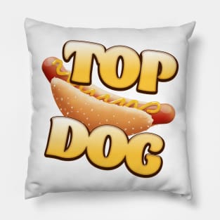 Top Dog Hot Dog Pillow