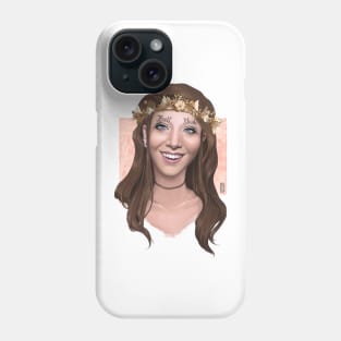 33-Year-Old Lady -- CAN I GET A HELL YEAH -- Jenna Marbles Portrait Phone Case