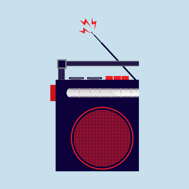 Funky Little Radio by modernistdesign